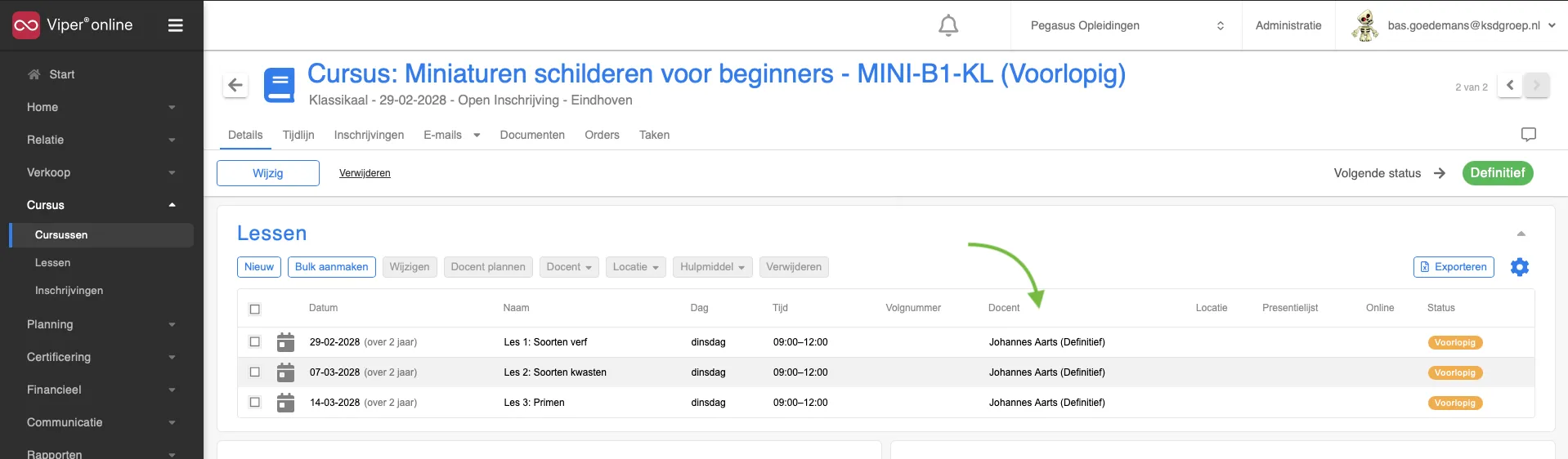 Docenten en Locaties 007